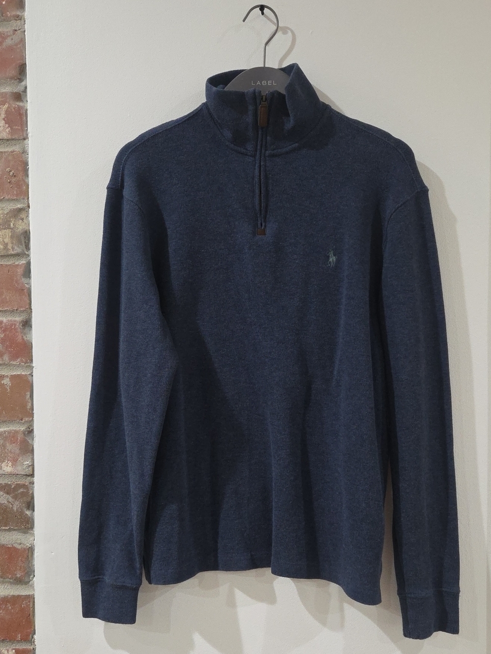 Ralph Lauren Dark Navy Half-Zip Sweater